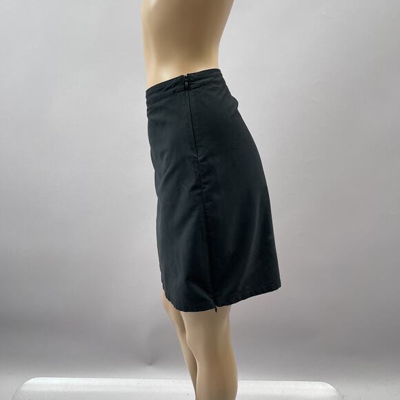 Patagonia Skirt Skort Women 10 Black Duway Golf Shorts Side Zip Active Casual - Picture 3 of 9